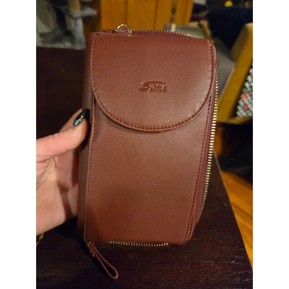 SZone Leather Crossbody/Clutch